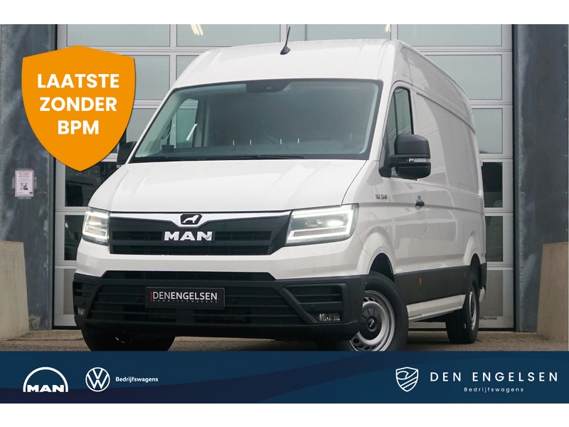 MAN TGE 5-deurs | 3.180 | 2.0 TDI 180PK | L3H3 | 3,5T | COMMANDER | 2X GEVEERDE STOELEN | CARPLAY | GEVEERDE STOEL |